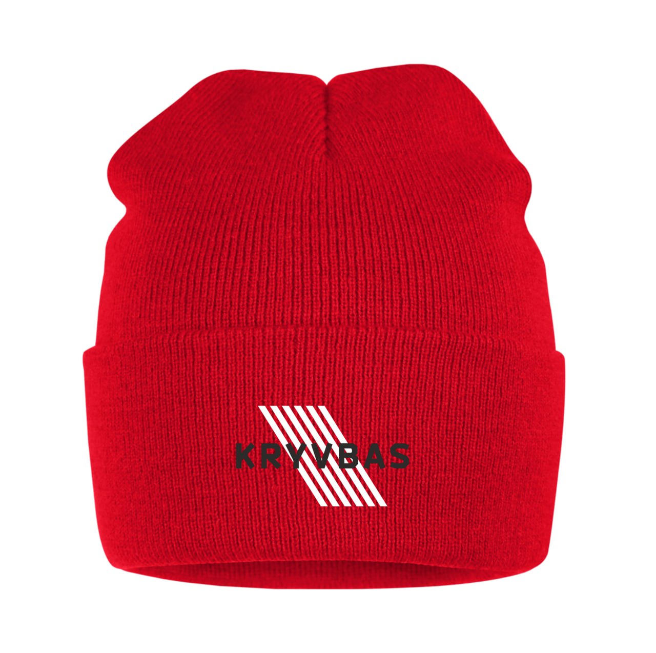 Шапка червона з вишивкою